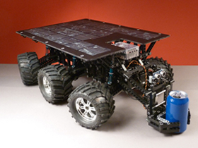 Marz Rover with Custom Solar Panel